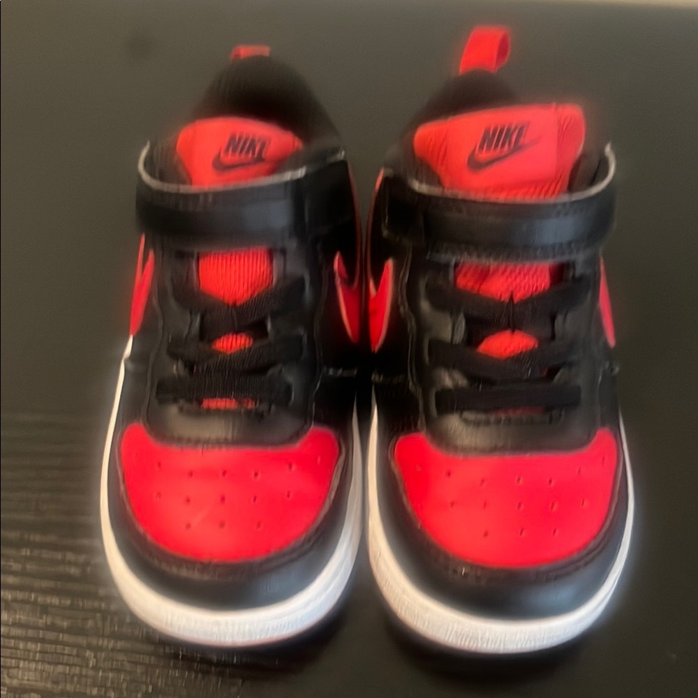 Nike Red and Black Sneakers Iconic Design